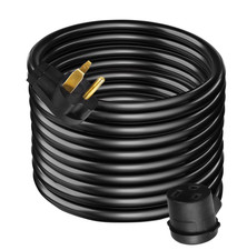 50 ft 40 Amp Welder Extension Cord 8/3 AWG Heavy Duty Power Cord 250V NEMA 6-50