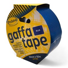 New PROSOLVE 50mm x 50m Premium Gaffer Tape Cloth Gaffa Duct Waterproof 7 Color