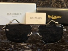 Balmain Paris Men's Sunglasses BPS-145A-60 BLK/GLD