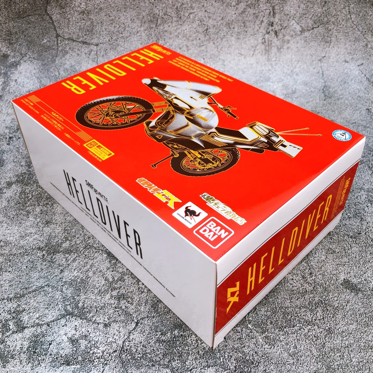 S.H.Figuarts HELLDIVER Kamen Rider ZX Bike Action Figure BANDAI