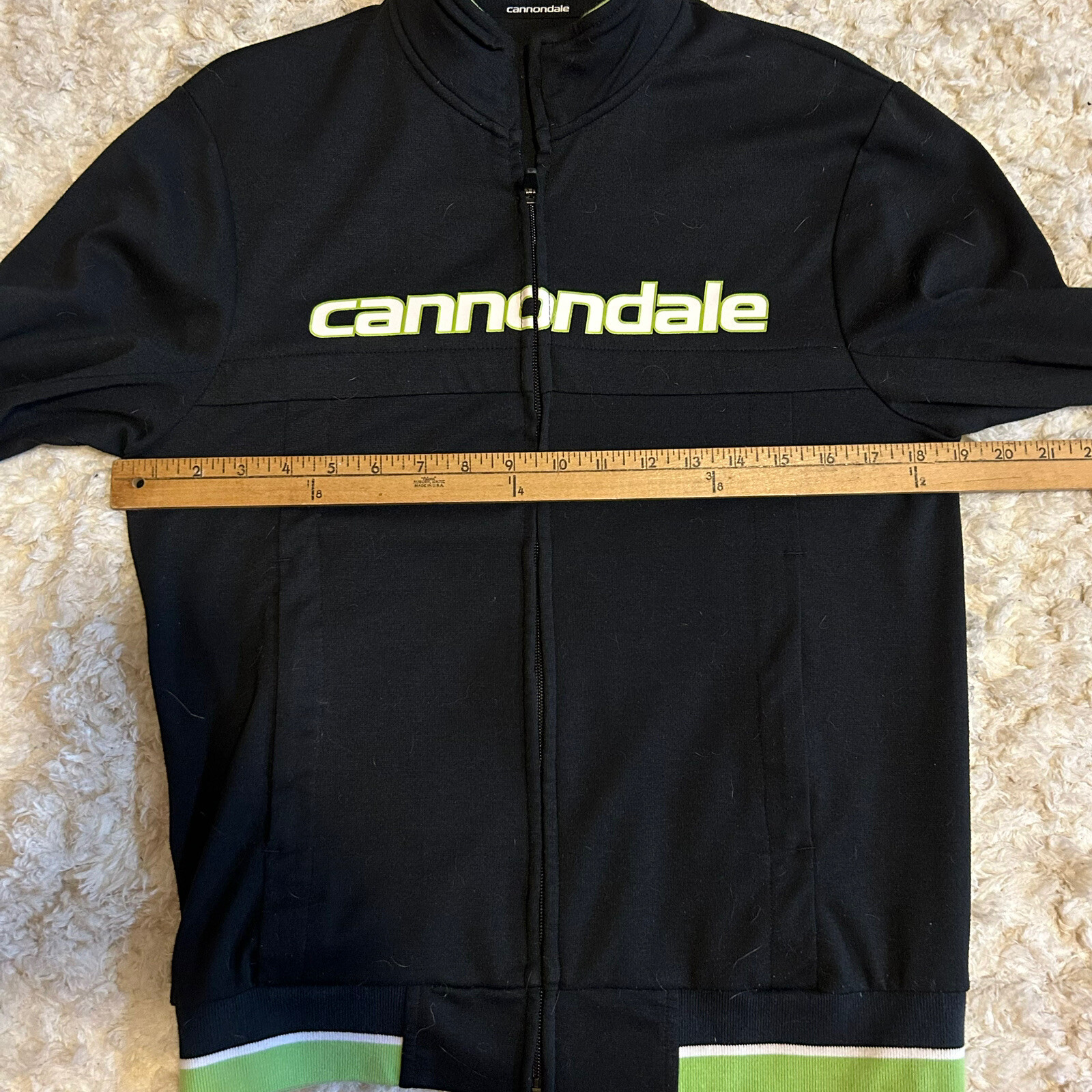 Cannondale Cycling Jacket Women’s large Black Green eBay