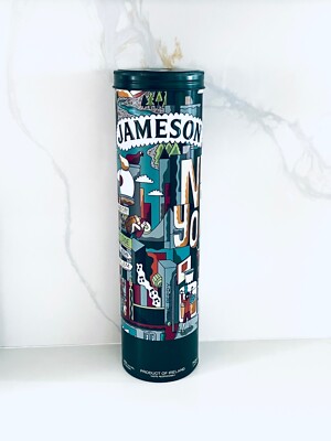 JAMESON WHISKEY EMPTY TIN COLLECTABLE CONTAINER