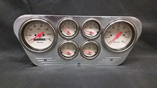 1953 1954 1955 Ford Truck 6 Gauged Dash Panel Cluster Set Billet Insert Shark