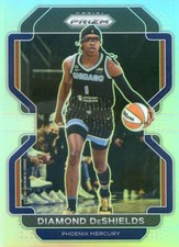 2022 Panini Prizm WNBA DIAMOND DESHIELDS #45 SILVER PRIZM MERCURY