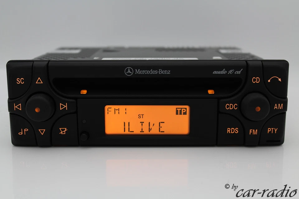 Original Mercedes CD Autoradio W124 W126 W140 W168 W201 W202 Alpine Becker Radio - Bild 4 von 4