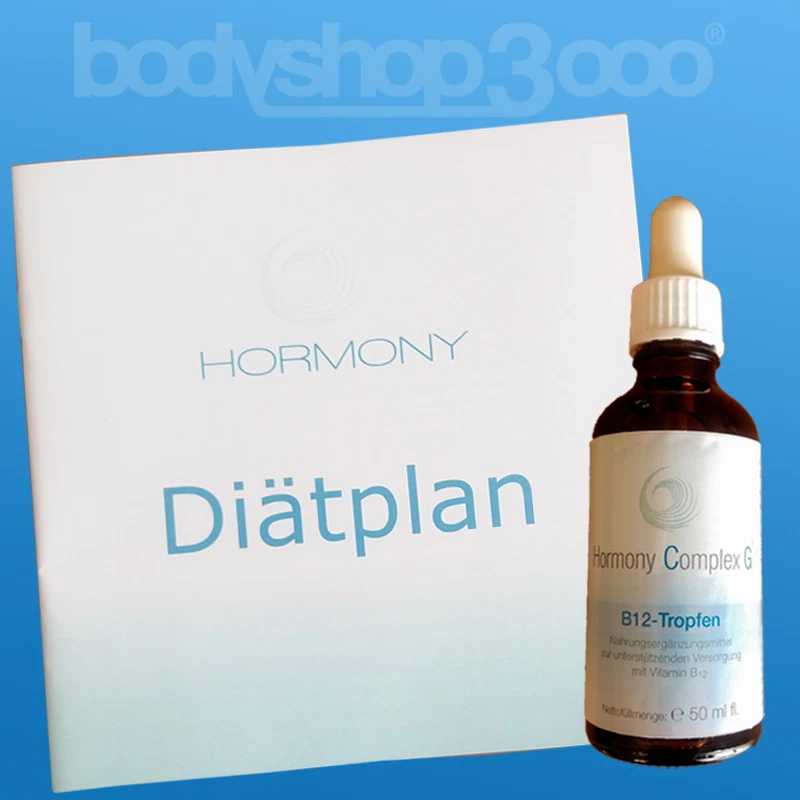 HORMONY Complex G® B12 Tropfen HC G Diät ohne Globuli 21 Tage Stoffwechselkur