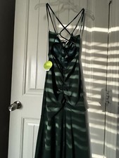 Emerald green Prom Dress Size Xs