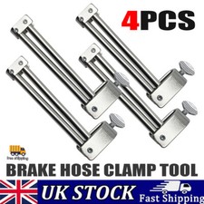 4X Brake Flexi Pipe Clamp Blocking Hoses Hydraulic Fluid Coolant Hose Pinch Bar