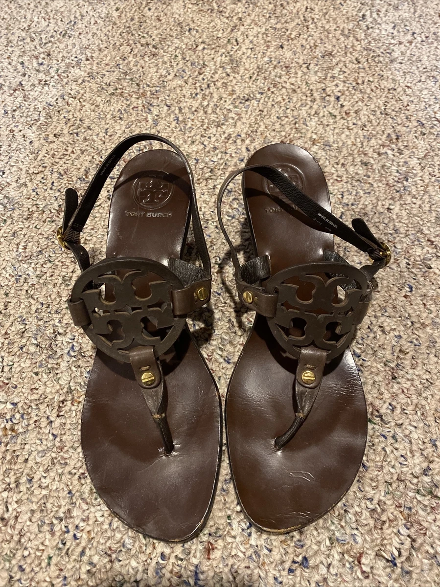 TORY BURCH Holly Strappy Kitten Heels Sandals Shoes Size 81 2 M