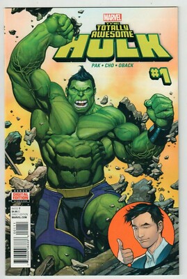 TOTALLY AWESOME HULK #1 Amadeus Cho 1st Printing Marvel 2016 1st