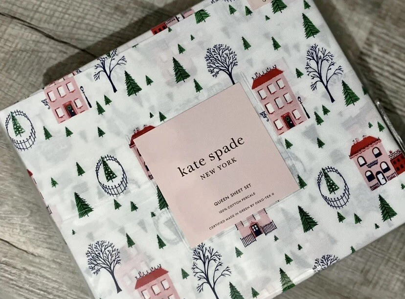 Kate spade sale queen sheet set