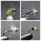 16 TUNGSTEN HEAD NYMPHS FOR FLY FISHING (4 MODELS)-TUNG-165