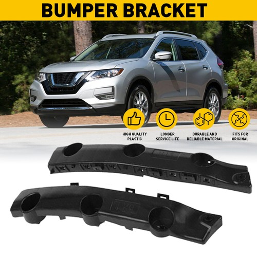 Front Bumper Bracket Retainer Driver Passenger Side For 2014-2019 Nissan Rogue
