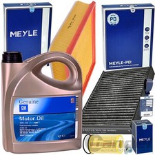 MEYLE FILTERSET+ORIGINAL 5W30 ÖL passend für OPEL ADAM M13 1.2+1.4+LPG 69-101 PS