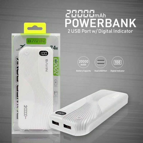 Portable Mobile Phone Backup Battery Charger Pack Power Bank 20000mAh Dual USB - Picture 9 of 11