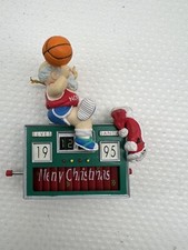 Santa Claus Scoreboard Cake Topper