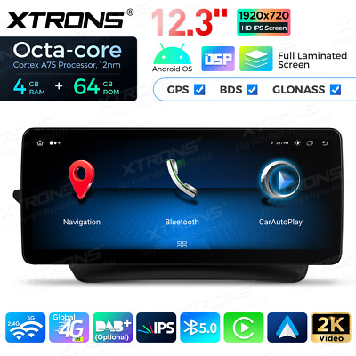 12.3'' For Benz E-Class A207 C207 09-12 Android 14 8-Core Car Stereo GPS Nav BT