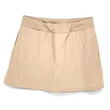 Ebb & Flow Sport Skort Women’s Size XL Tan Beige Shorts Skirt Skort Tennis Golf