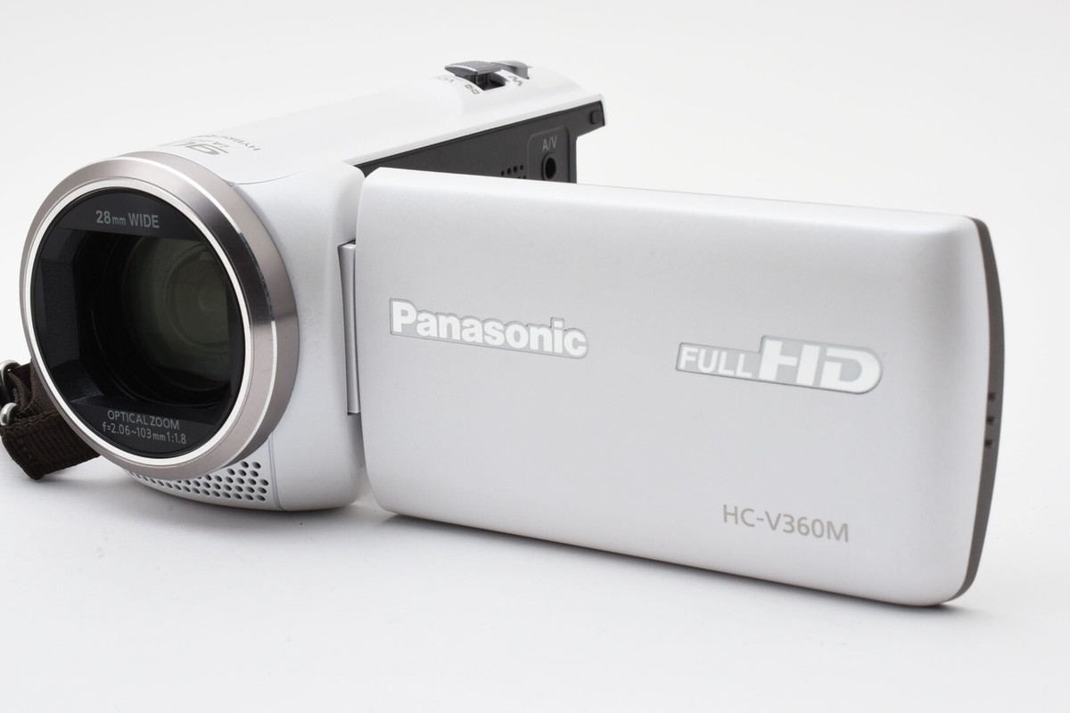 MINT in BOX 》 Panasonic HC-V360M White Video Camera From MINT in BOX 》 Panasonic HC-V360M White Video Camera From