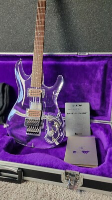 Signed Ibanez JS Y2K Crystal Planet Millenium limited Joe
