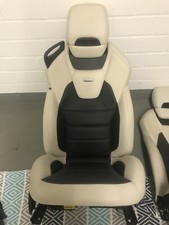 R172 Sitze Links und Rechts Designo SLK 55 AMG Zweifarbig Neck-PRO A1729100180