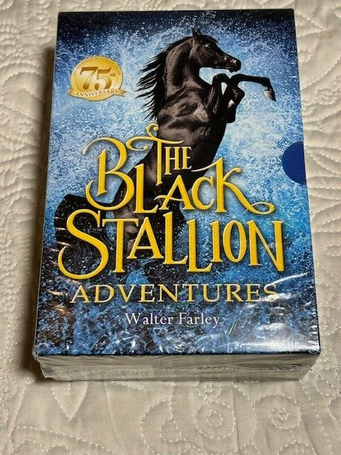 The Black Stallion Adventures! (4 Vol Box Set) Paperback - Farley