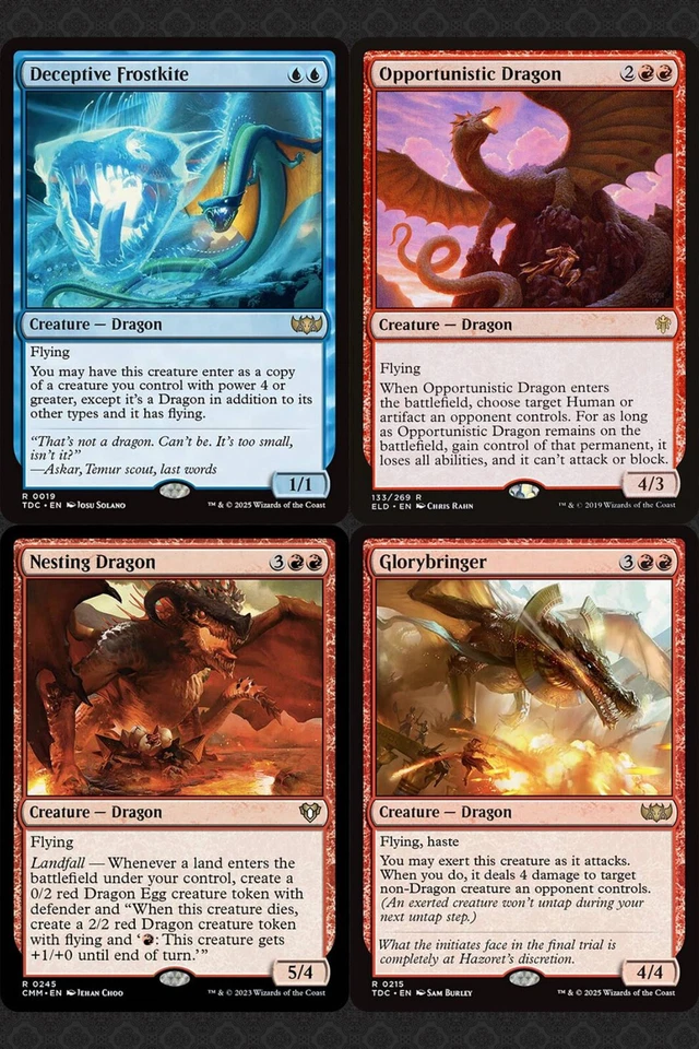 Ureni of the Unwritten Commander EDH DRAGONS Deck Pre-built MTG Ready-to-Play - Image 3 of 4