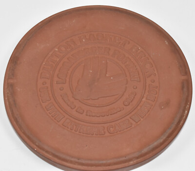 Pottery Longaberger Button Basket Brick 6 inch Bread & Roll Warmer