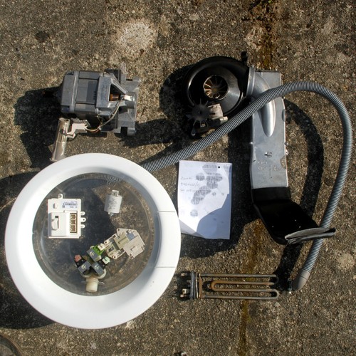 ZANUSSI ZWD12270W1 WASHER DRYER SPARES motor, dryer pcb, heater, door