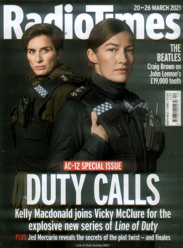 RADIO TIMES 20 MAR 2021 LINE OF DUTY VICKY MCCLURE KELLY - Main Image