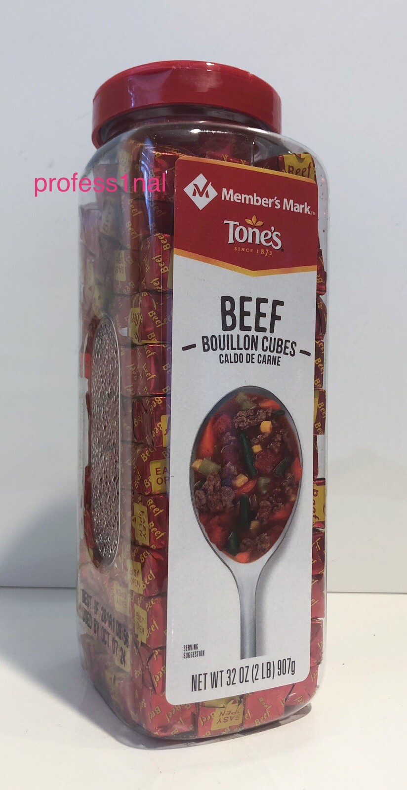 MEMBER'S MARK TONE'S BOUILLON BEEF CUBES 32 OZ eBay