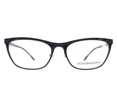BCBGMAXAZRIA Eyeglasses Frames CARINA BLACK Cat Eye Full Rim  display picture 3