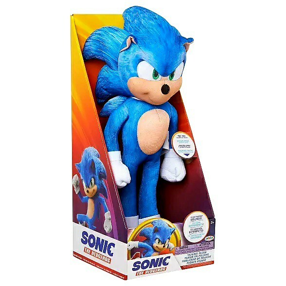 sonic talking plush