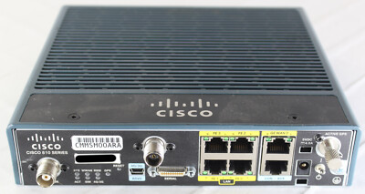Cisco 819-4G Router C819G-4G-VZ-K9 800-45405-01 CMMSM00ARA Cisco 819-4G Router C819G-4G-VZ-K9 800-45405-01 CMMSM00ARA