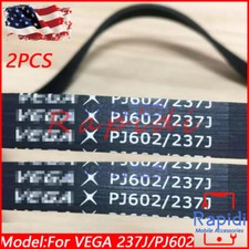 2PC New 237J/PJ602 237J PJ602 6 Ribs Belts