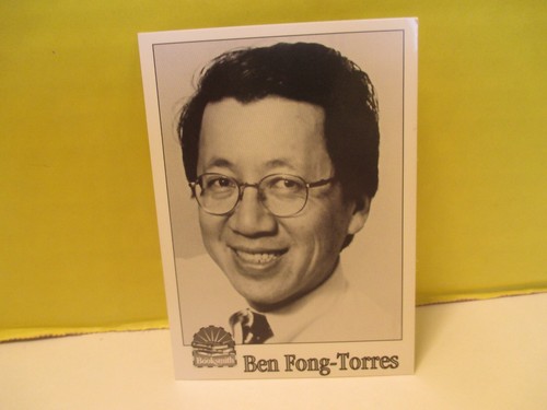 Juego de tres tarjetas coleccionables de autor de librería BEN FONG-TORRES #s 41 + 339 + 489 - Imagen 7 de 8