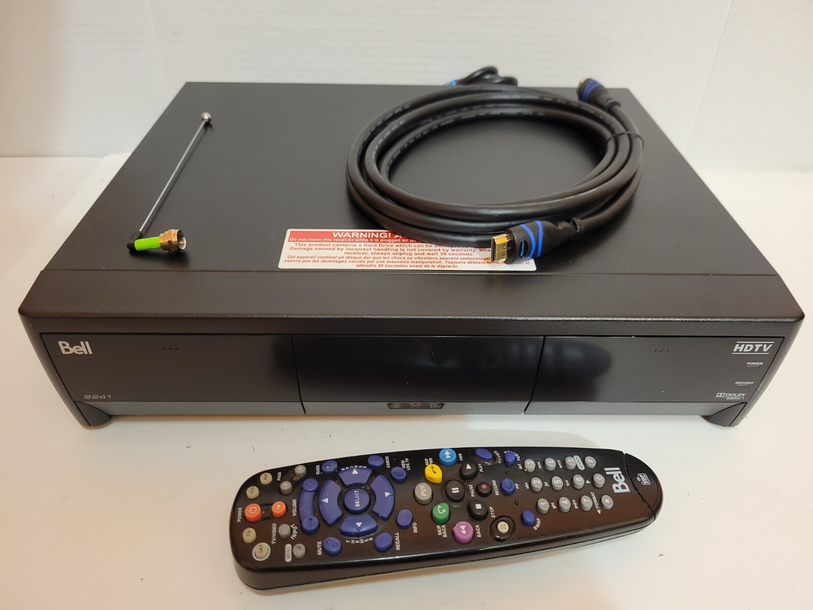 Bell Expressvu 9241 HD Satellite TV Receiver PVR Box with Remote 620893381200 eBay