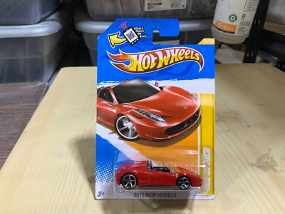 HOT WHEELS FERRARI 458 ITALIA SPIDER COLLECTION UPDATED 8/11