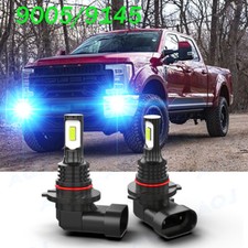 For Ford F150 F250 F350 Super Duty 100w 8000k Ice Blue Led Fog Lights Bulbs