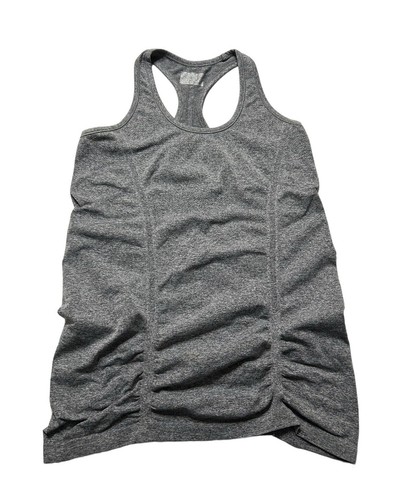 ATHLETA Style #643266 Fastest Track Racerback Tank Top Grey Women’s ...