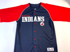 Cleveland Indians Baseball Team Chief Wahoo Dynasty Jersey Brand New! MEDIUM