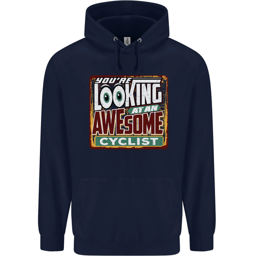Sudadera con capucha Looking at an Awesome Cyclist Cyclist para hombre 80% algodón - Imagen 21 de 108