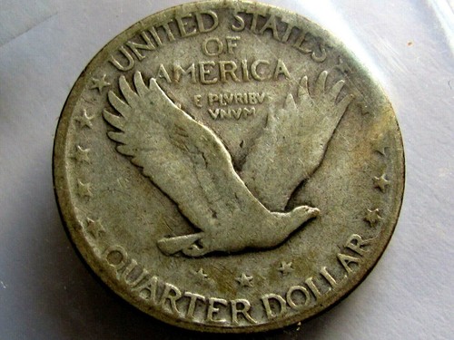 1927 S Standing Liberty Quarter, bonito en muy buen estado inusual mm - Imagen 4 de 4