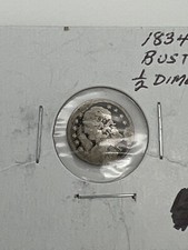 1834 capped bust half dime