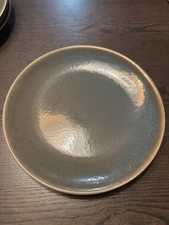 Oneida F1493020156 Terra Verde Dusk 11.5 Coupe Porcelain Dinner Plate - 4 Plates