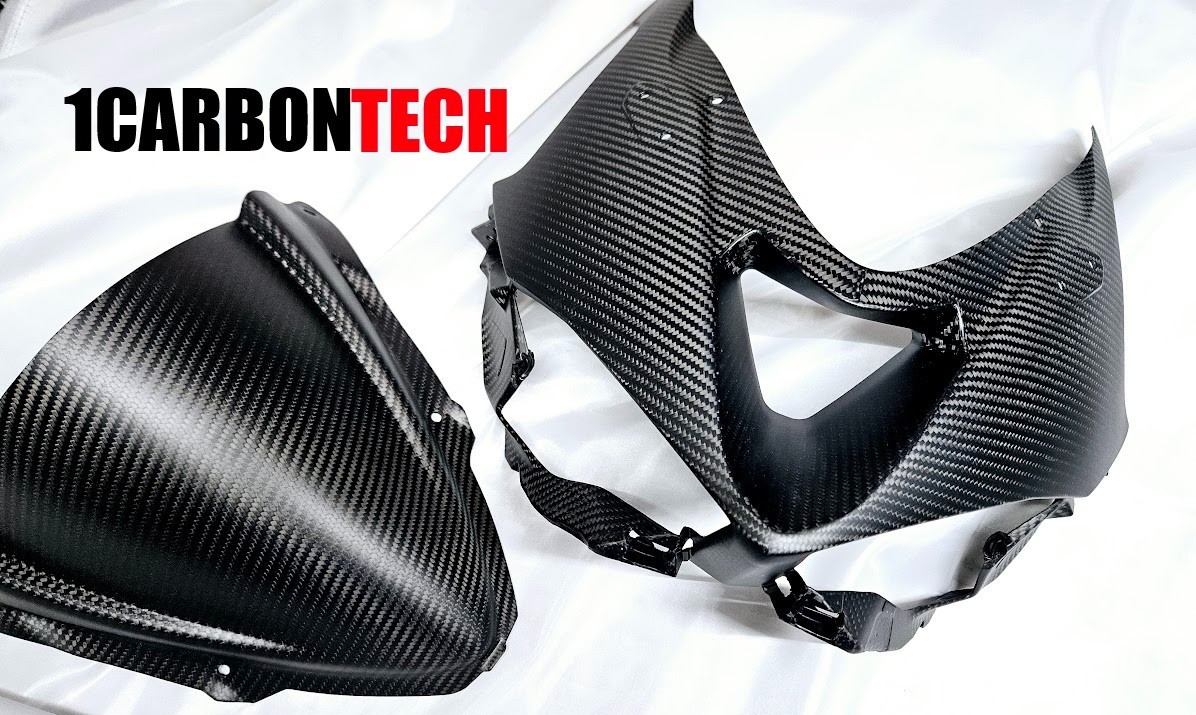 2024-2025-26 KAWASAKI ZX-6R ZX-636 REAL CARBON FIBER NOSE BODY