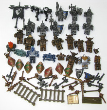 Mega Bloks Dragons Krystal Wars Minifigures &Parts, Weapons Lot