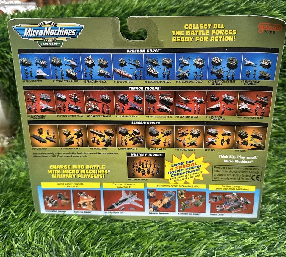 Vintage 1998 Galoob Micro Machines Strike Team Alpha Military #2 Read - Image 4 of 4