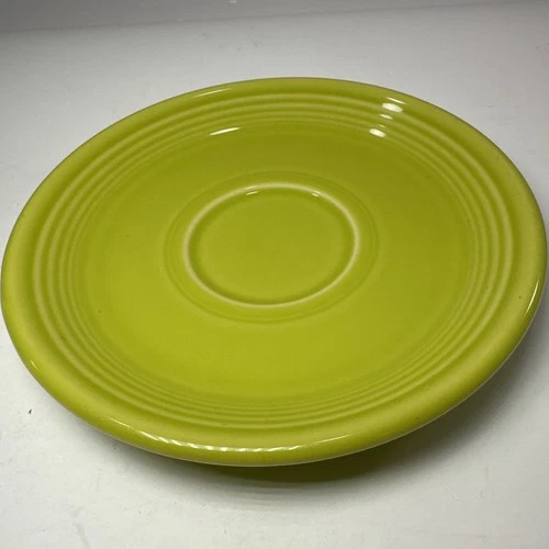 Fiestaware Lemongrass Green Saucer 6” Replacement Made In USA