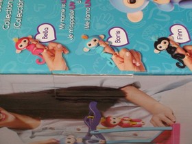NIB 2016 WowWee Fingerlings Monkey Bars Playset & Exclusive LIV Error Box Layset